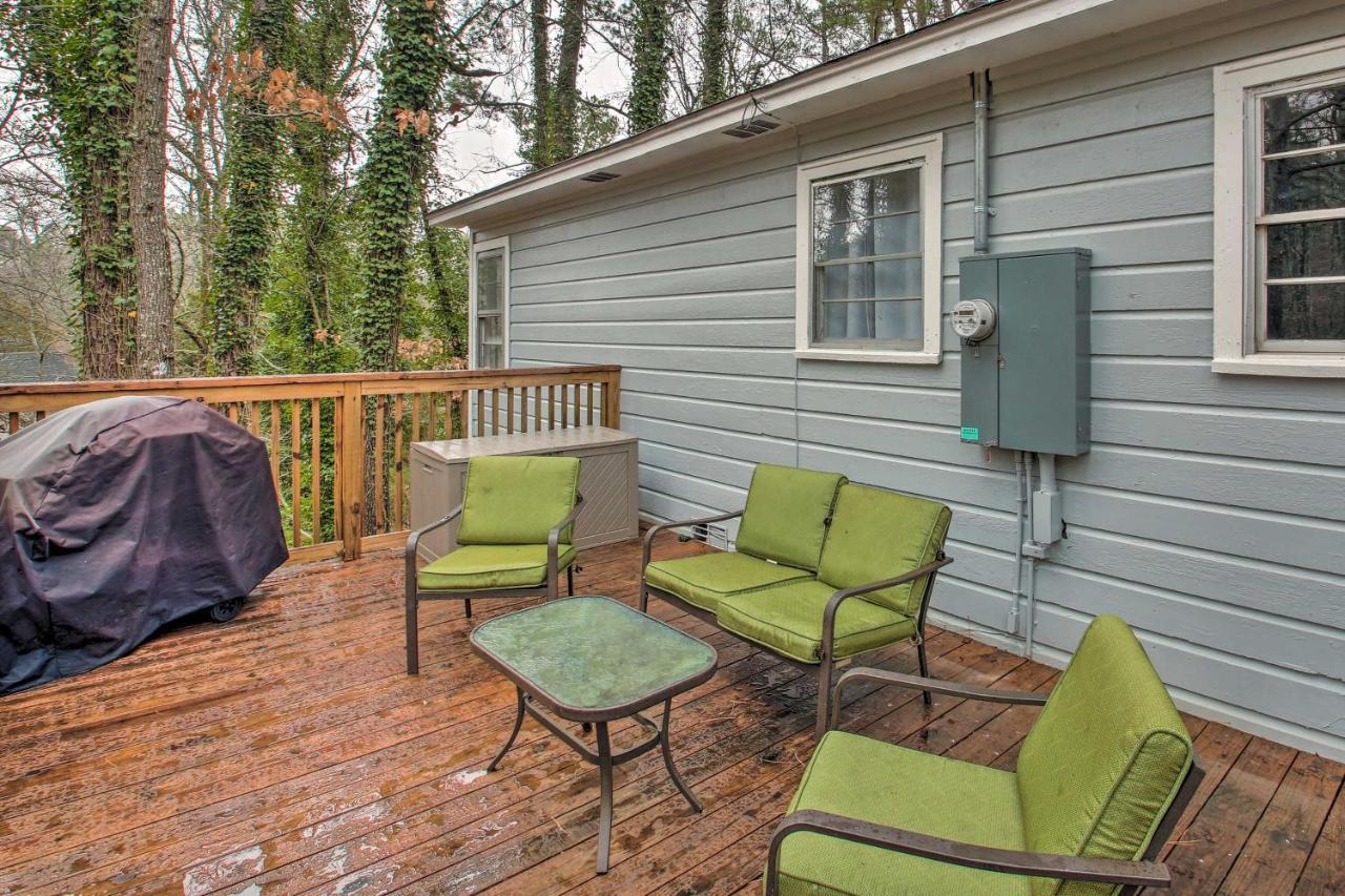 Centrally Located Hot Springs Home With Deck! ภายนอก รูปภาพ